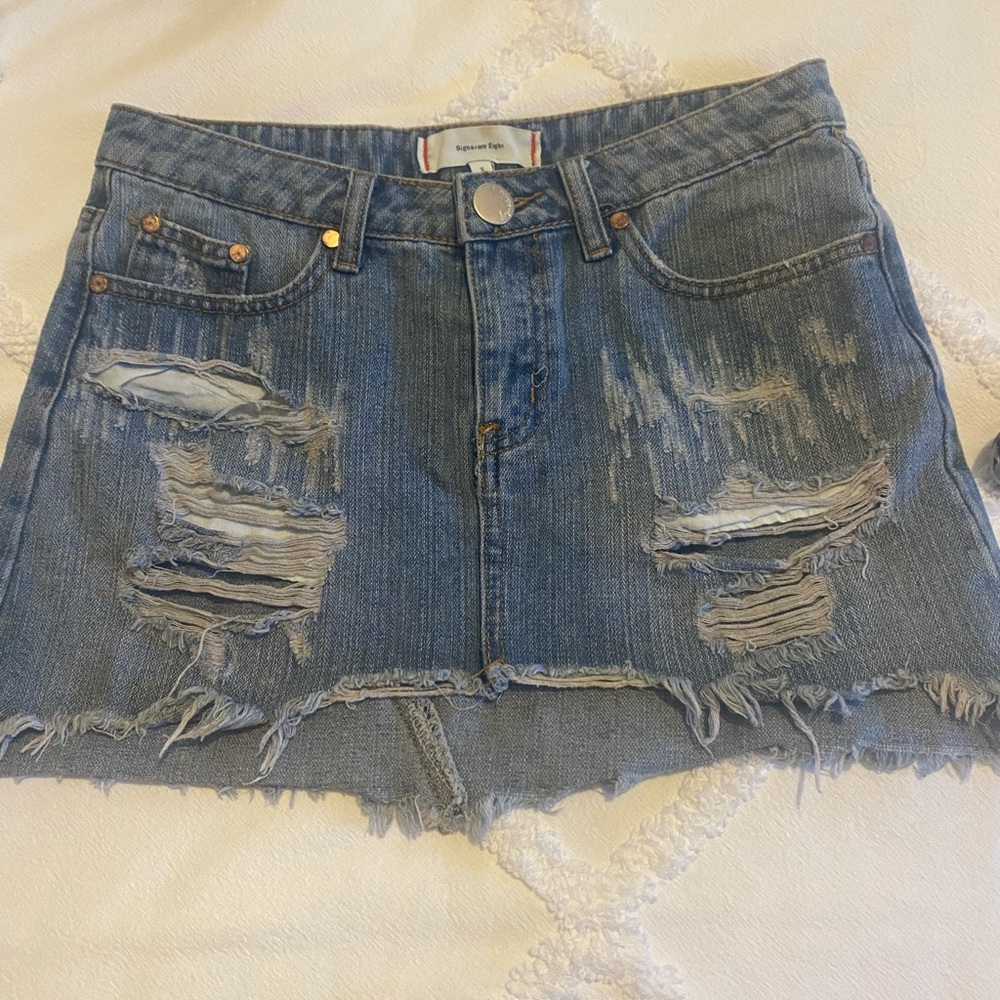 Denim Skirt